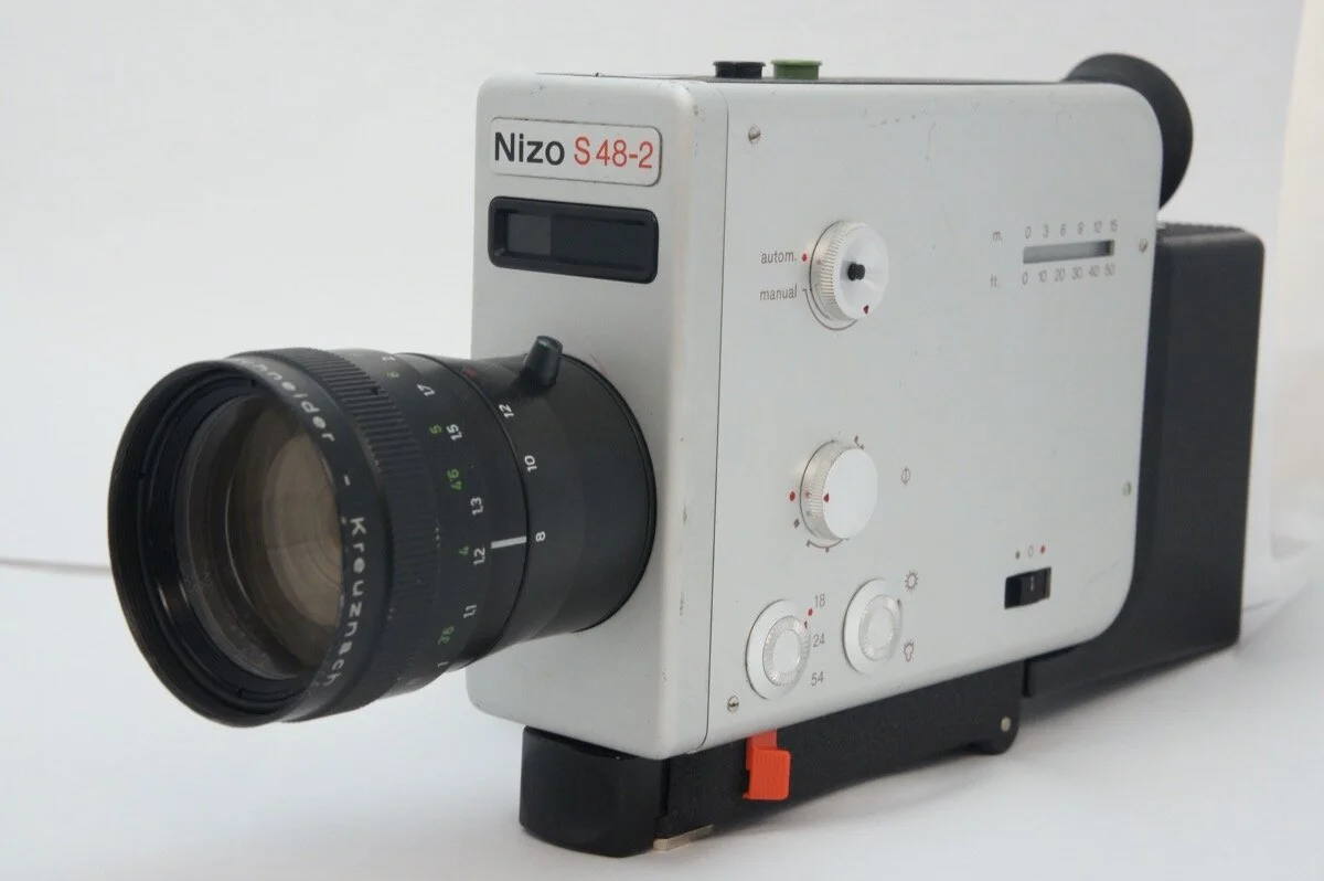 【8ミリカメラ】 BRAUN Nizo 481 Nizo 481 Macro - Fully Serviced by MonsterFlipsUSA - Includes Light me